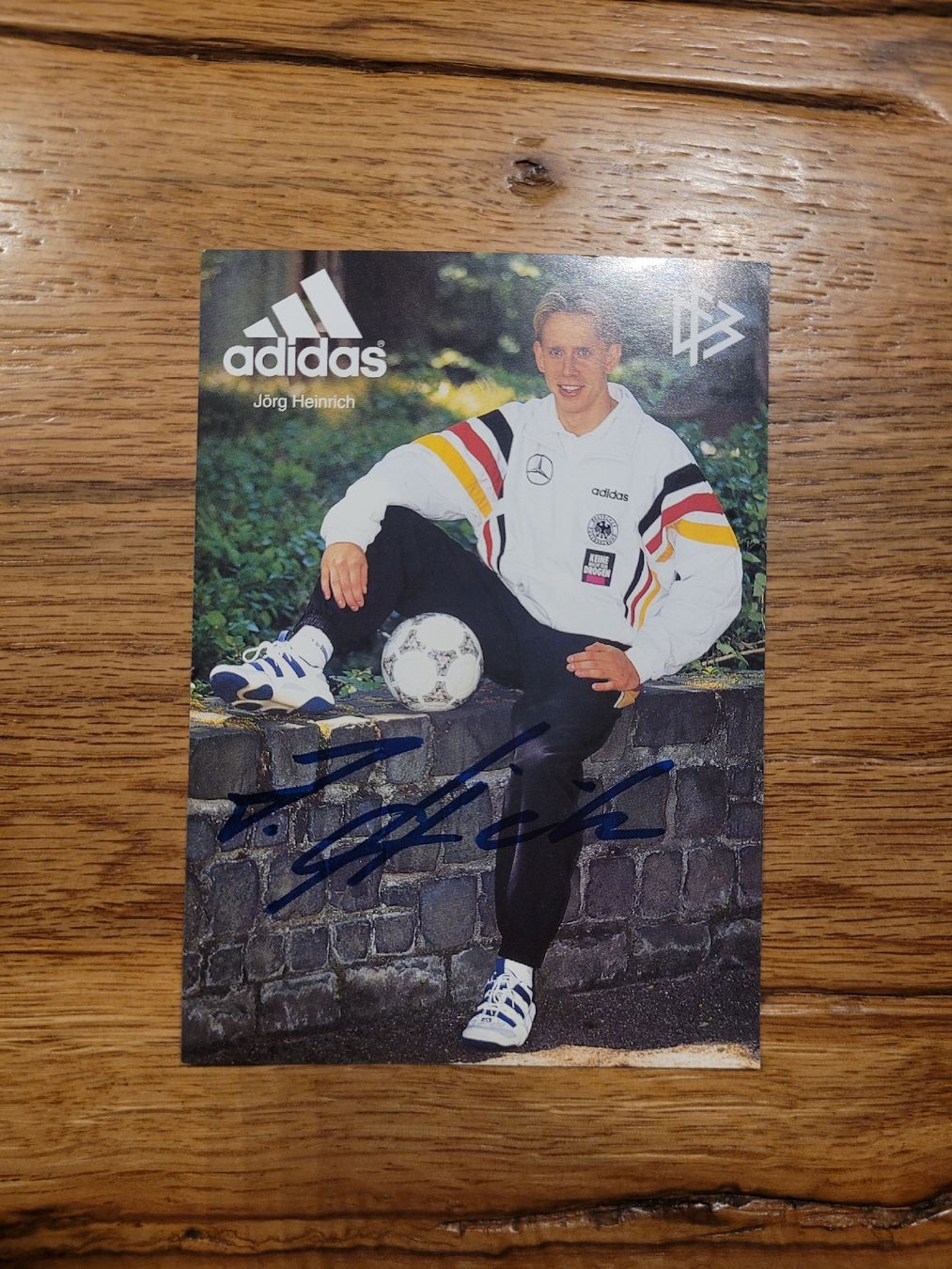 Autographes: Jörg Heinrich / Autogrammkarte / handsigniert / DFB – D'occasion à Luzern par Drsnoeggels
