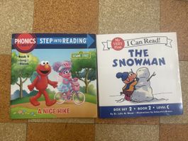 Englisch Sesamstrasse: 2 Winter/Lern Bücher für Kinder. Top!