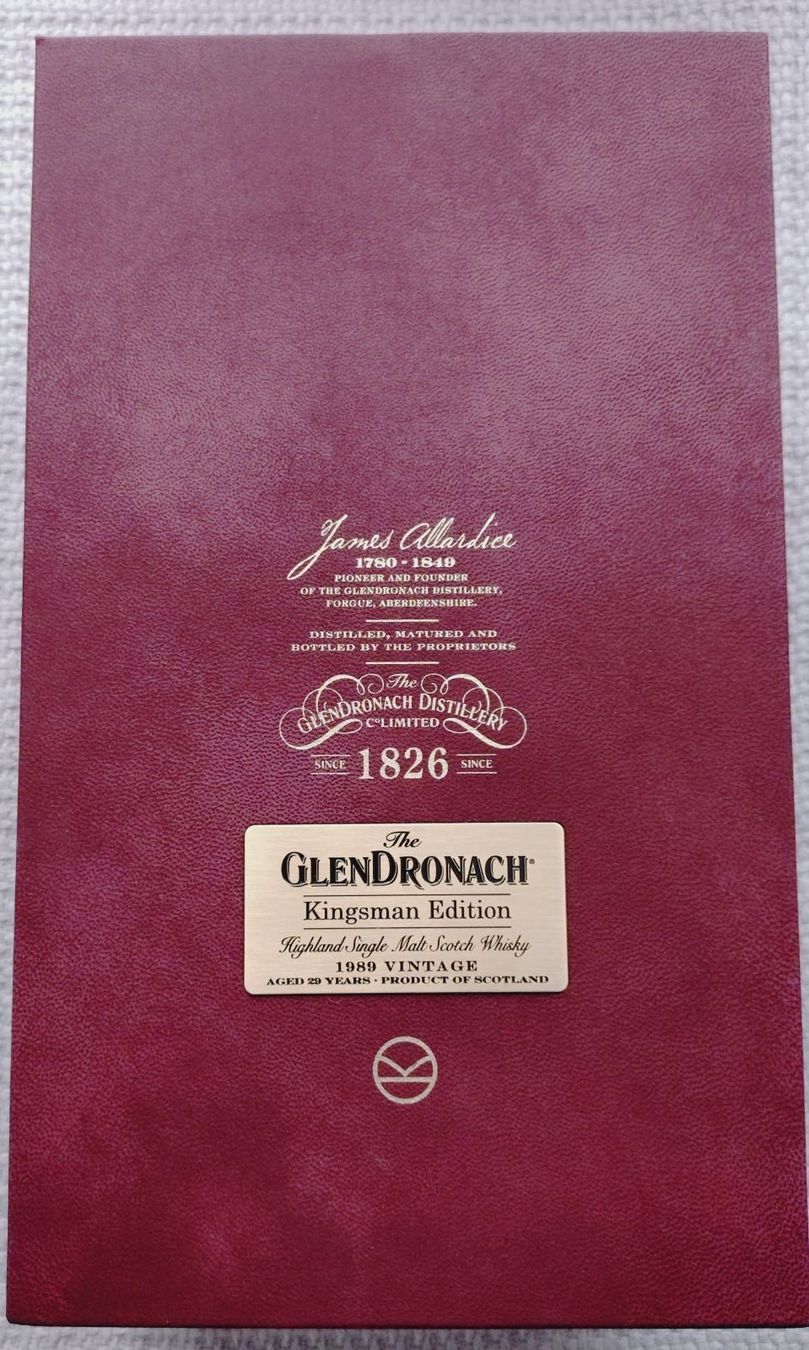 Glendronach Bevande alcoliche: GlenDronach Kingsman Edition 1989 – Nuovo e nell'imballaggio originale da Grüningen venduto da Stargazer 1