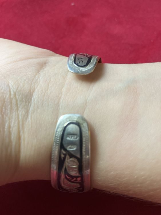 Bracciali & Braccialetti: Russischer  Armreif, vintage, filigran! 835 Silber – Usato da Muralto venduto da jac_hkz5 7