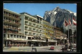 Grindelwald, Strassenpartie mit Wetterho