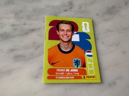 Panini FIFA Fussball WM 2026 Sticker Frenkie de Jong NED 14