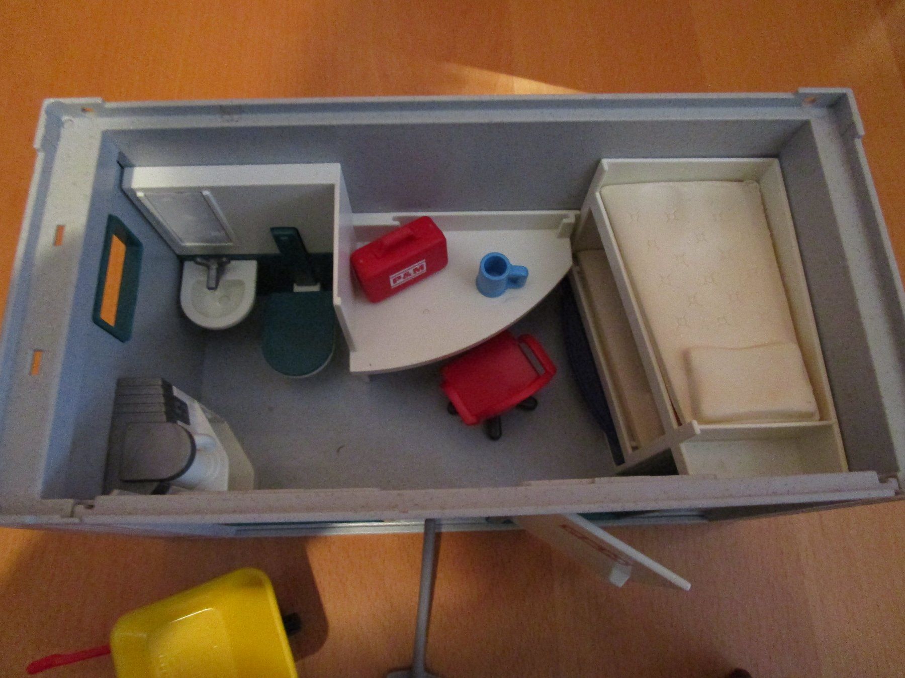 Playmobil Giocattoli: Playmobil - Baucontainer P& M ,  Bau – Usato da Wetzikon ZH venduto da Storchadebar 1
