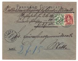 Lettre de Orpund pour Mett le 16.III.05