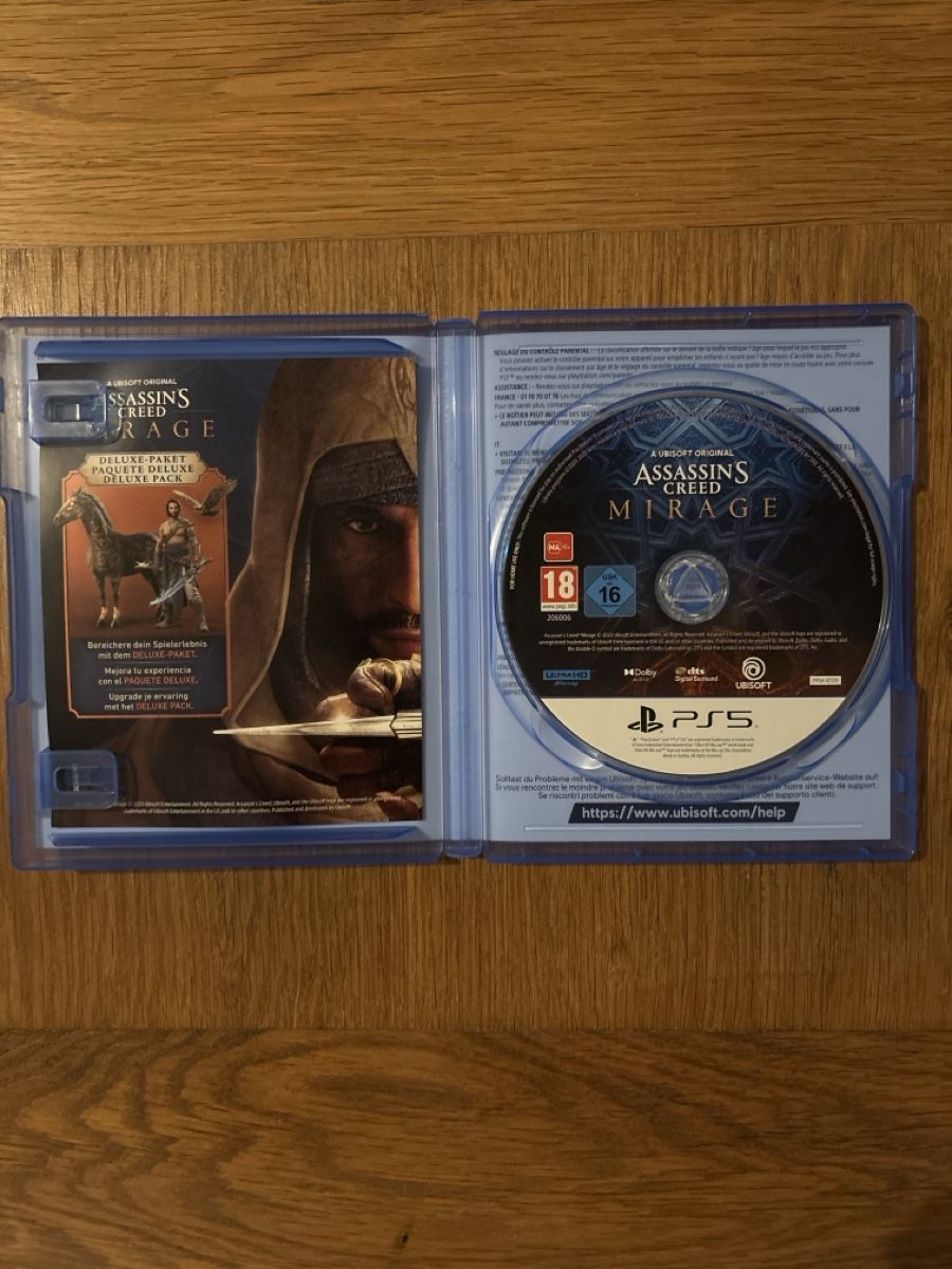 Spiele: PS5 Assassin's Creed Mirage Game (Code nicht eingelöst) – Neu (gemäss Beschreibung) aus Gasel von Sunisshining123 1