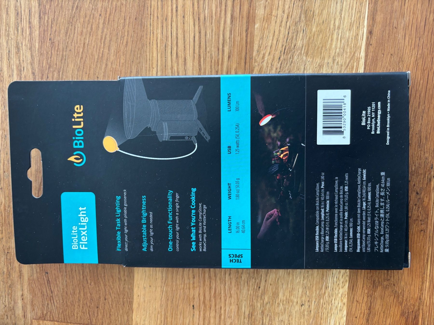 Lampes: biolite flexlight neu : camping , USB power – Neuf avec emballage d'origine à Geuensee par sonnetje 1