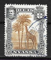 Port. Nyassagesellschaft 1901: Giraffe