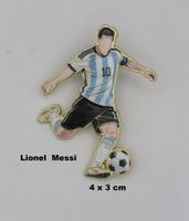 Anstecker Pin - LIONEL MESSI - Fussballer - Argentina  4x3cm