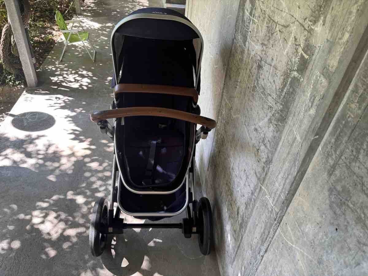 Joolz Kinderwagen: Joolz Kinderwagen dunkelblau mit Ledergriff – Gebraucht aus Utzigen von koenigch 1