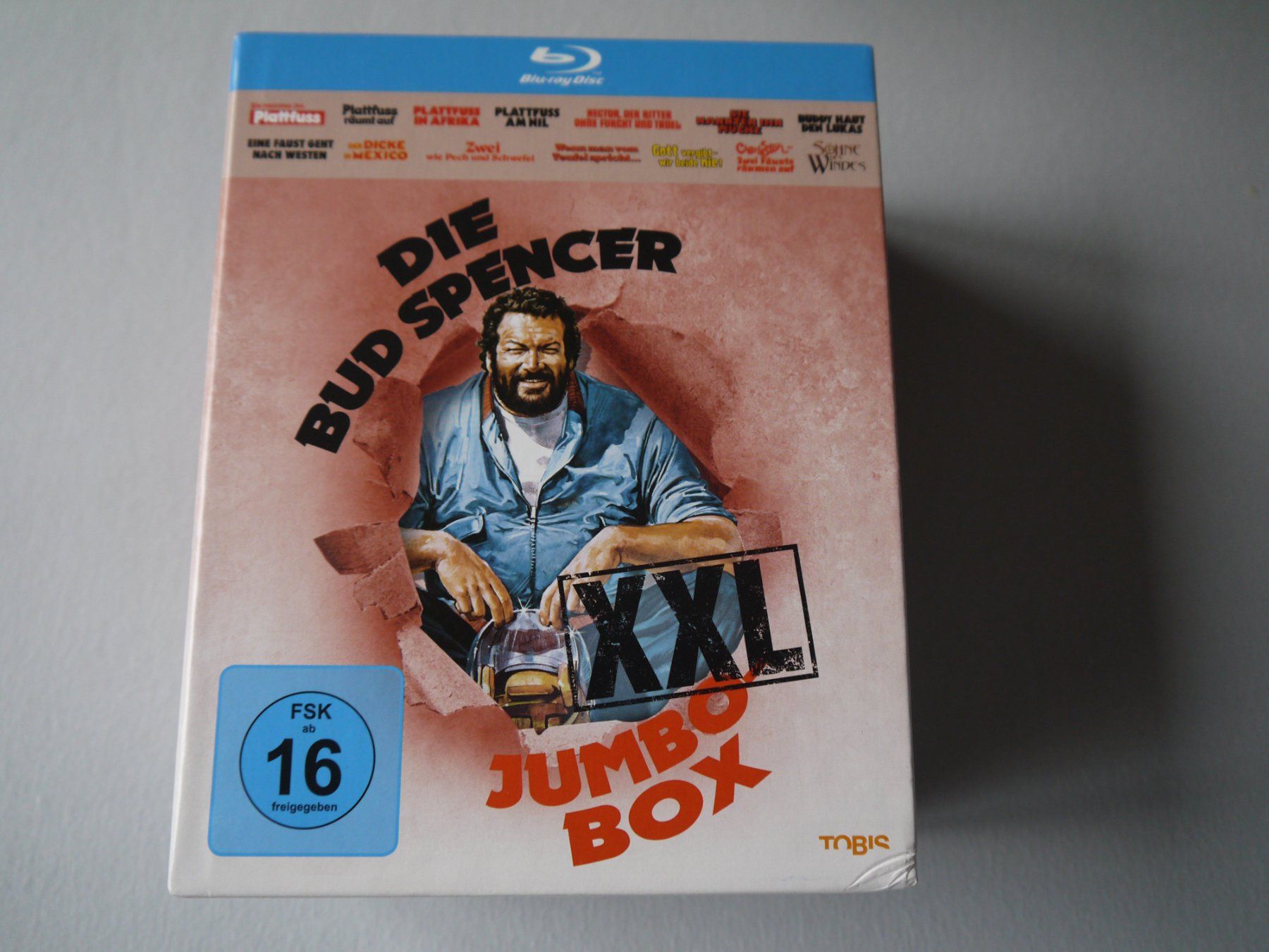 Tutti i DVDs: DIE BUD SPENCER XXL JUMBO BOX -14 Blu Ray – Usato da Hagendorn venduto da Blaf
