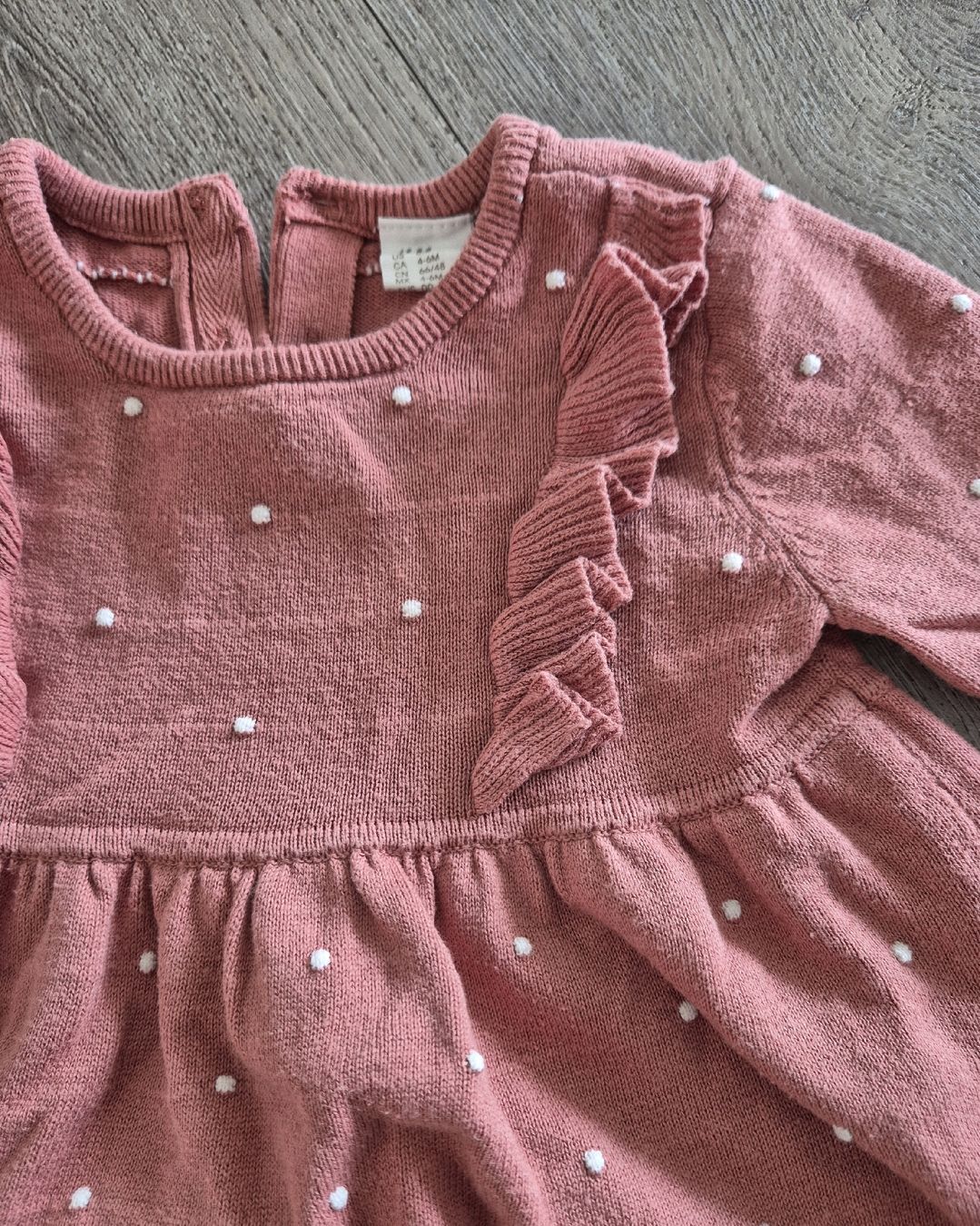 H&M Vestiti & Gonne: süsses Strickkleid von H&M, Gr. 68 – Usato da Ellighausen venduto da Luna_dk 1