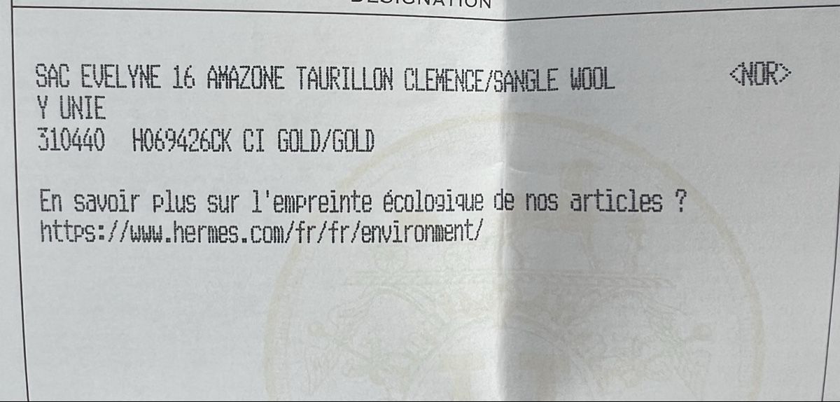 Hermès Borse: Sac Hermès Evelyne 16 Amazone Gold – Nuovo (secondo la descrizione) da Lutry venduto da roxypoxy 4