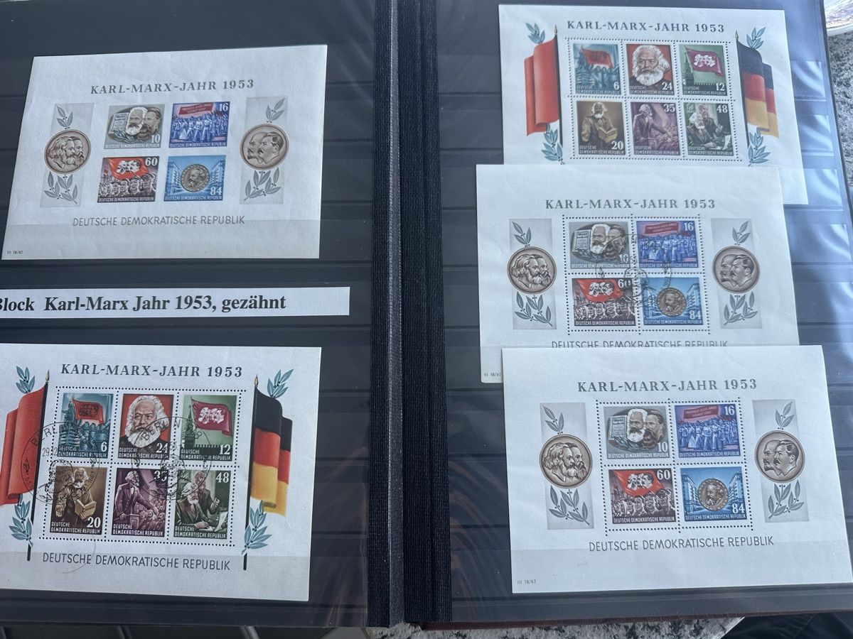 Tous les timbres: Sammlung DDR gest&postfrisch in 12 Alben – D'occasion à Wettingen par Phibras 7