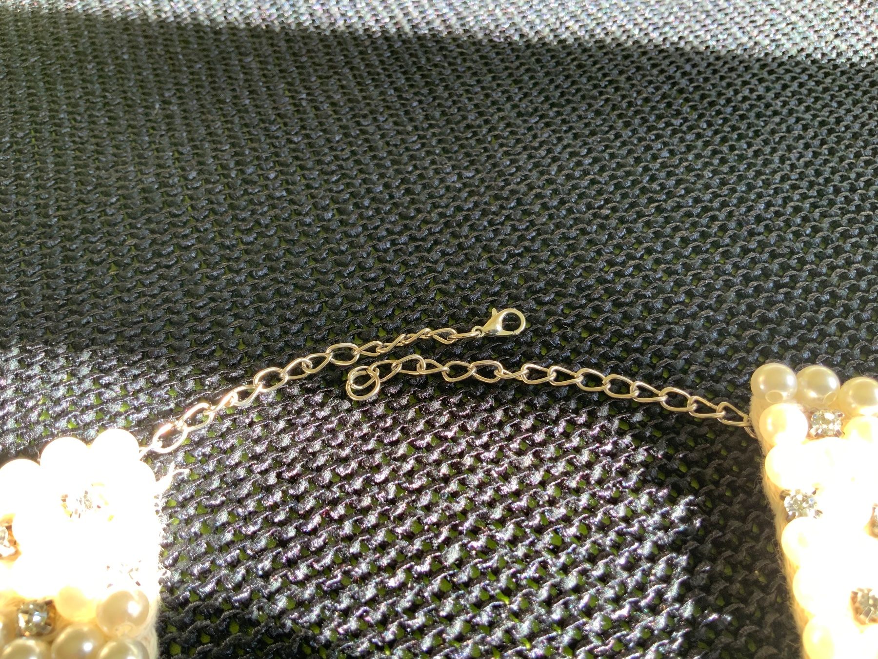 Ketten: Modeschmuck: Perlenhalskette mit Glaskristallen, Handarbeit – Gebraucht aus Zürich von ancillaschmidhauser 4