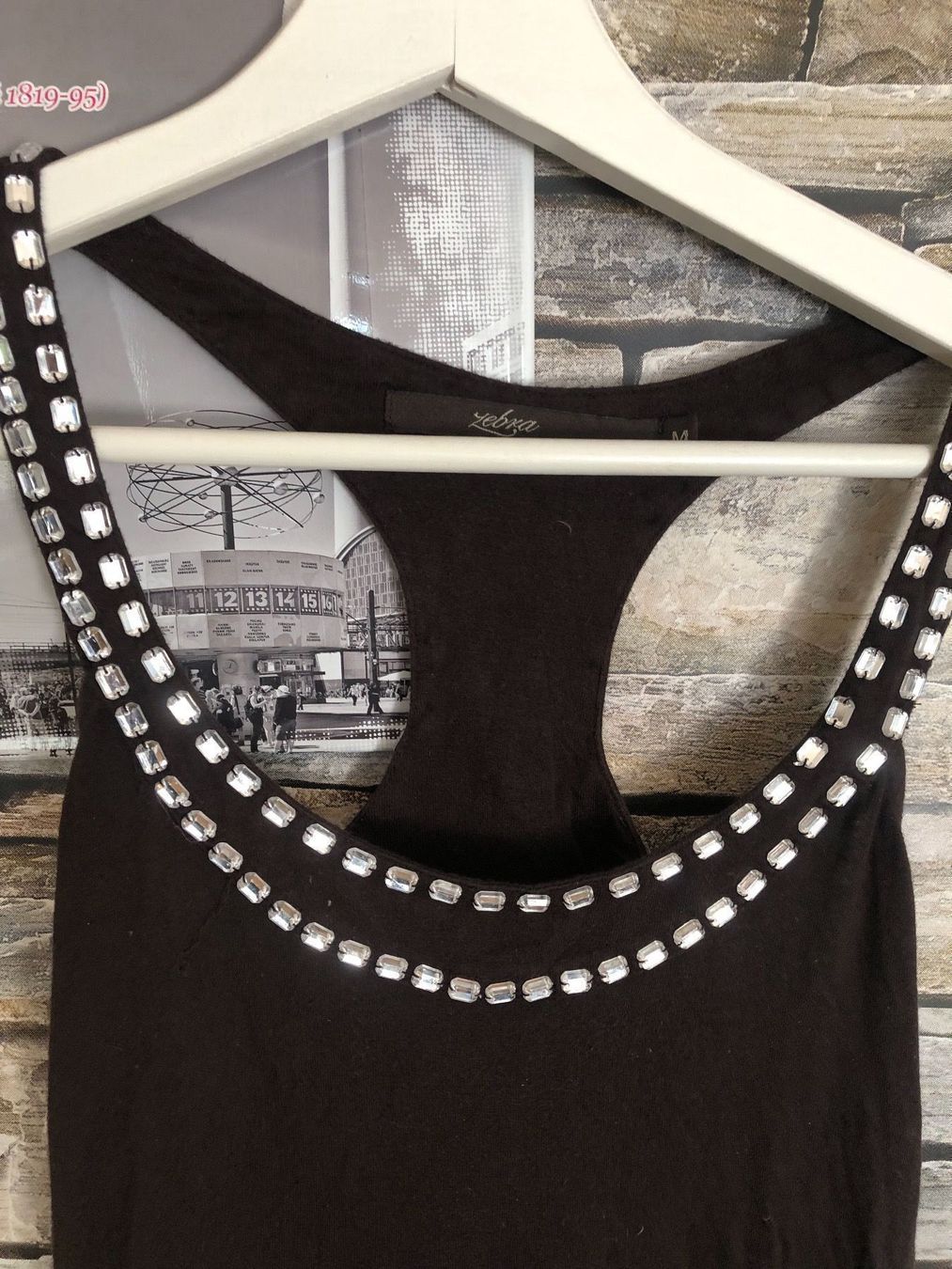 Top: Tank Top mit Applikation  Braun M – Usato da Wettingen venduto da Hasta80 1