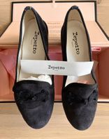 ballerines repetto bleu marine - louis XIV