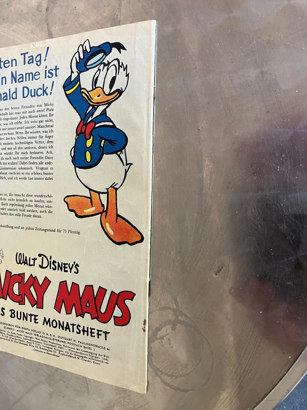 BD: Mikymaus Heft nr 1 – D'occasion à niederhasli par tschanzdaniel 3