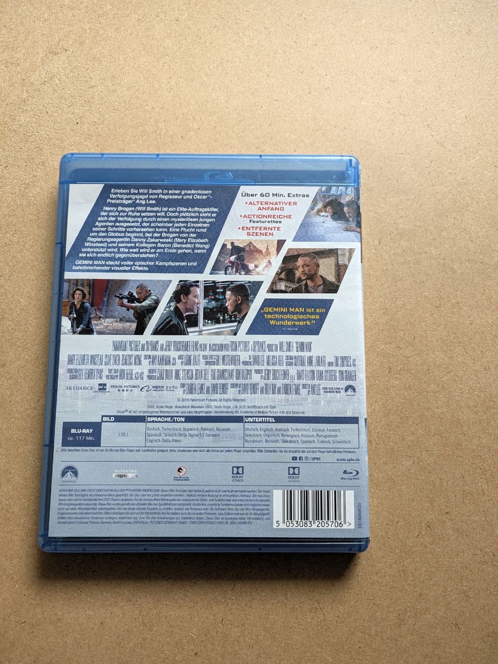Tutti i DVDs: Blu-ray Film Gemini Man mit Will Smith  – Usato da Chur venduto da FreakofRarity 1