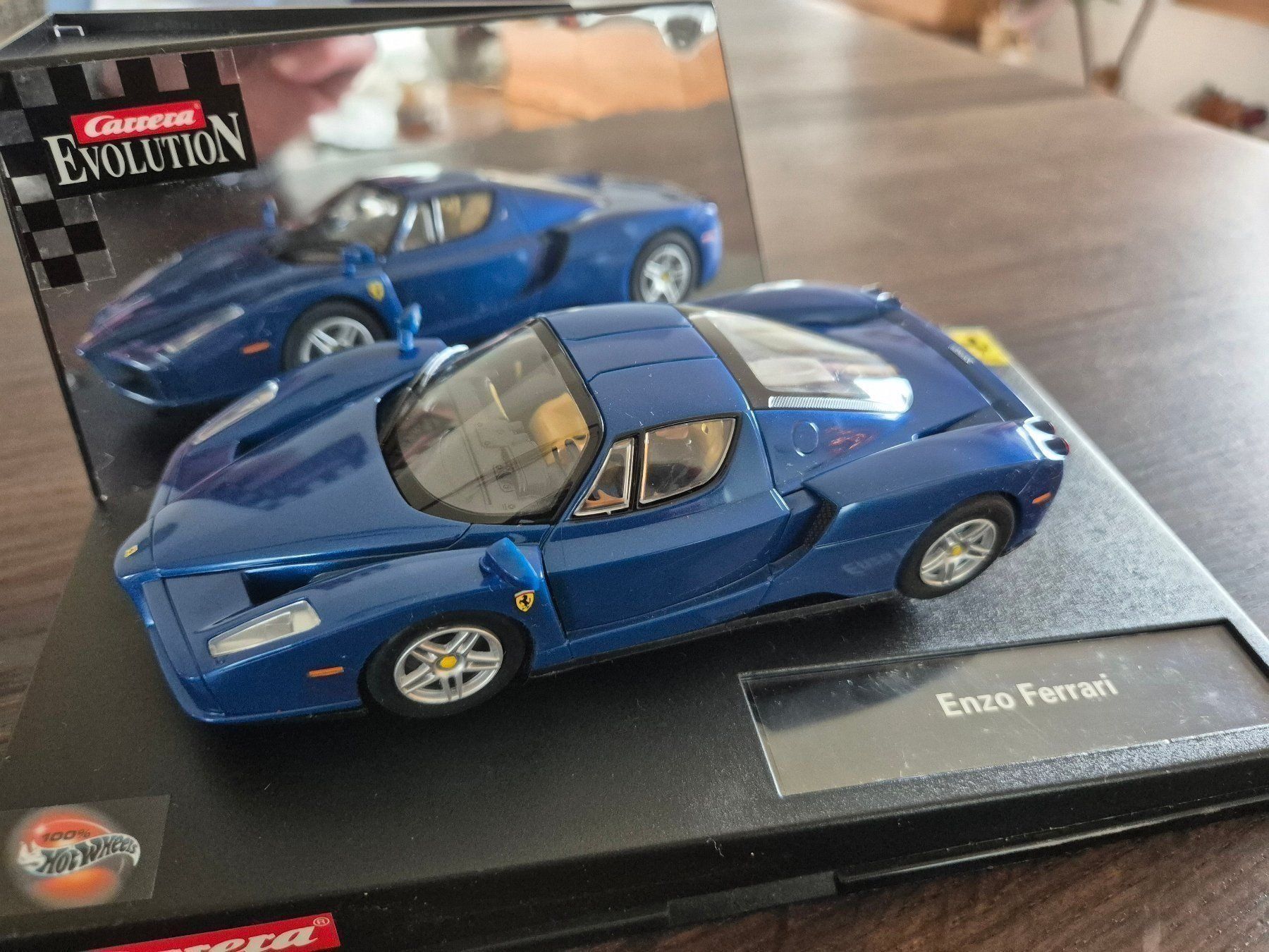 Carrera Piste: Carrera Evolution Ferrari Enzo Blaue Version – Nuovo e nell'imballaggio originale da Ennetbürgen venduto da Perlen01
