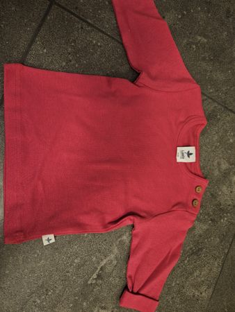 Langarmshirt Leela Cotton pink Grösse 62/68 Baumwolle