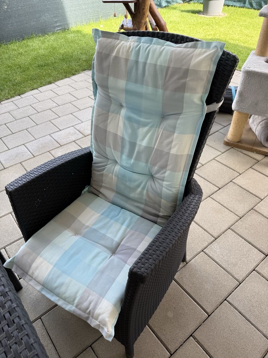 Set di tavolo e panche: Gartentisch Set, , Gartensaison kann starten! – Usato da Staufen venduto da GiuliettaD 2