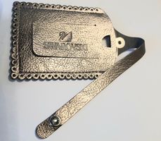 Adress Anhänger für Koffer Swarovski "Fabulous" Unikat