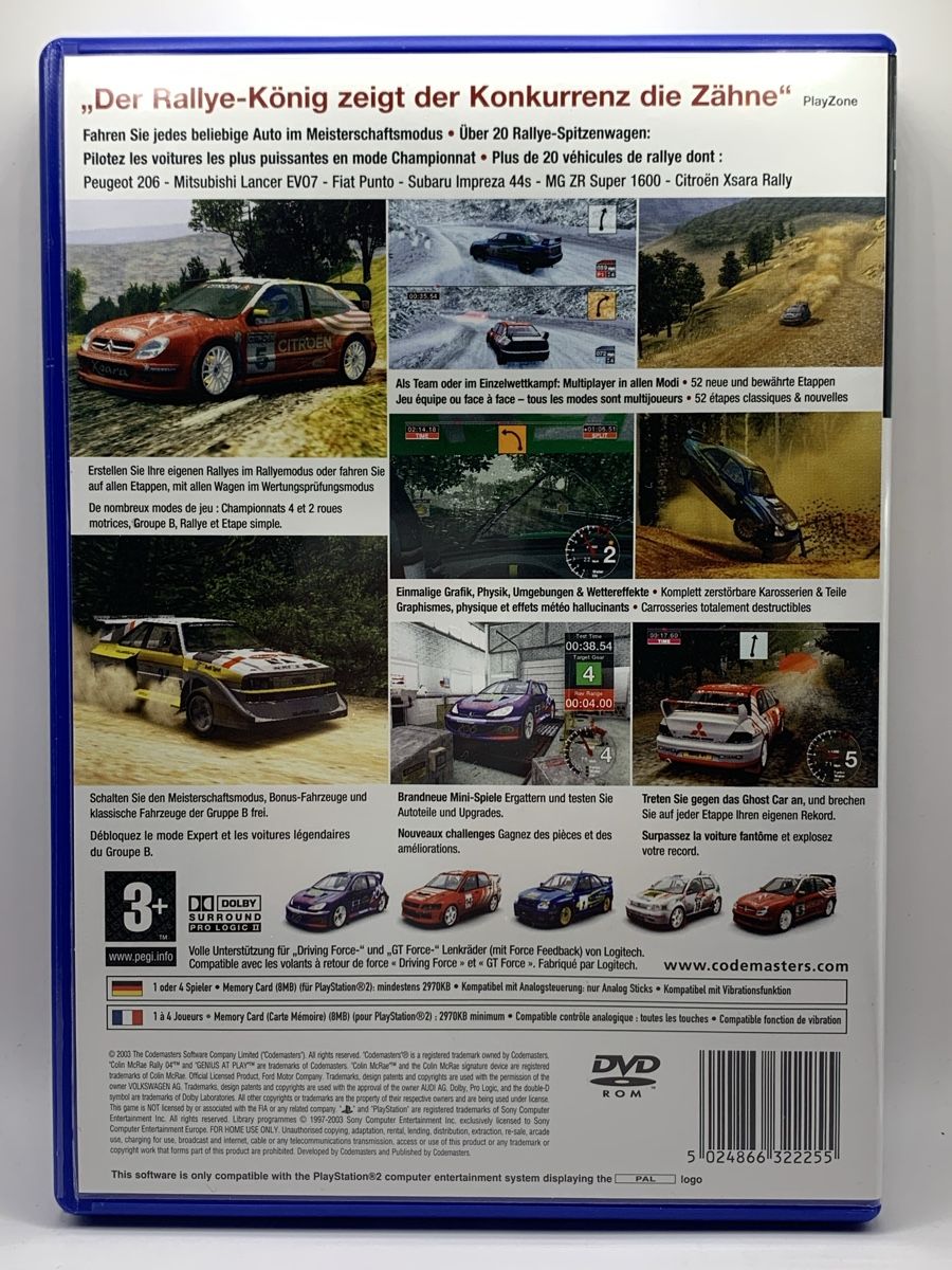 Sony Jeux: PS2 - Colin McRae Rally 04 – D'occasion à Ostermundigen par RG-Collector 1