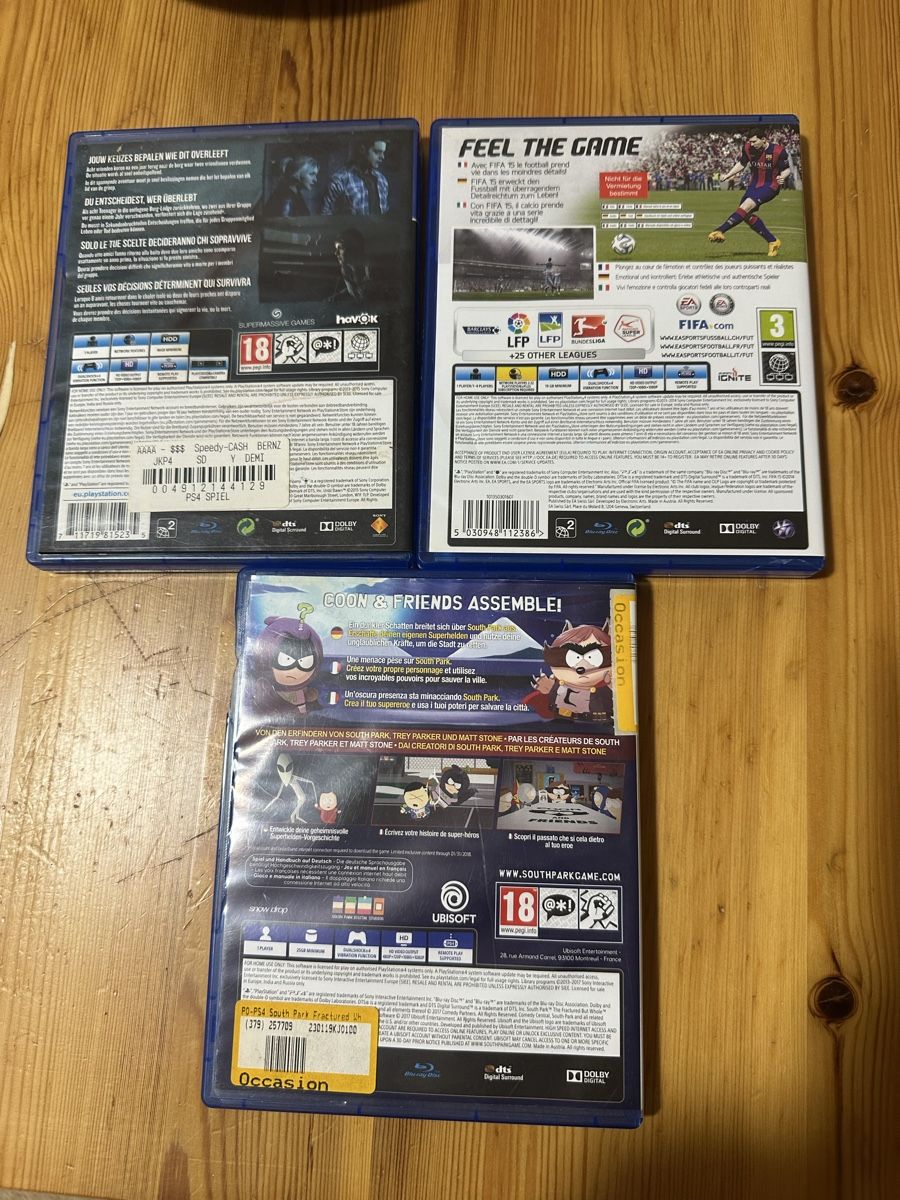 Giochi: Ps4 Spiele 3 stk – Usato da Sevelen venduto da Stopglobal. 1