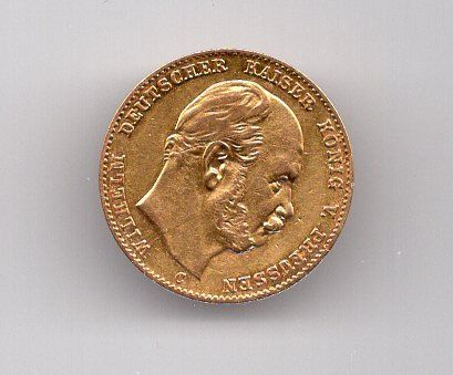 Tutti le monete: (152) Preussen, 10 Mark, 1877, vz/stgl – Usato da Rüthi (Rheintal) venduto da erdnuessli1 1