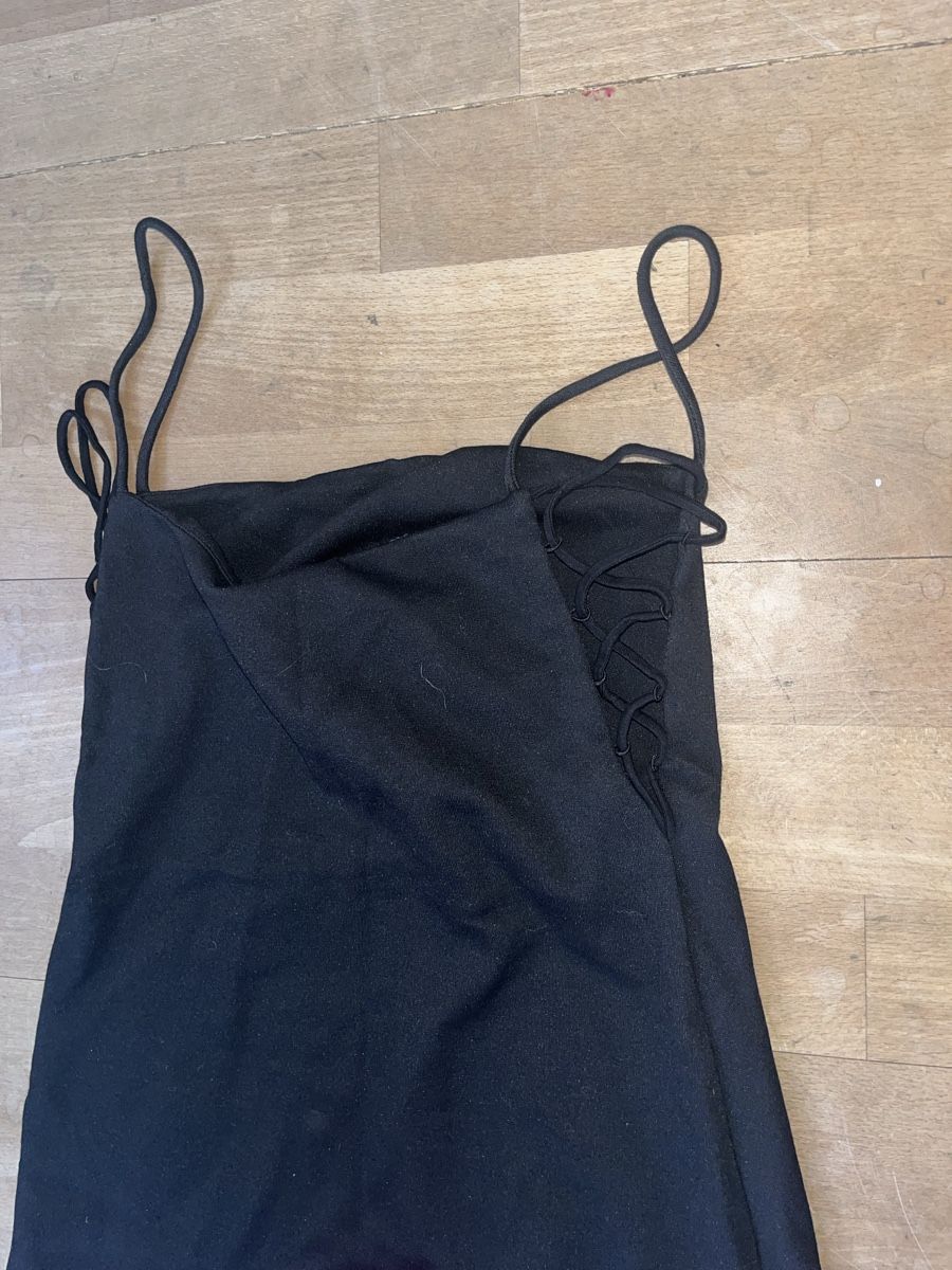 Mango Vestiti: Schwarzes träger cocktail Kleid – Usato da Stäfa venduto da jo1735 1