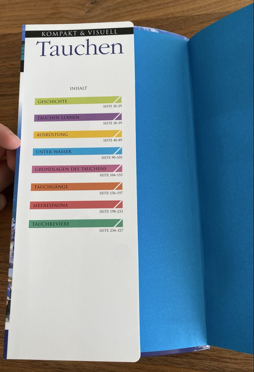 Bücher: Tauchen Ratgeber, kompakt & visuell – Gebraucht aus Wiezikon b.Sirnach von talamona94 2