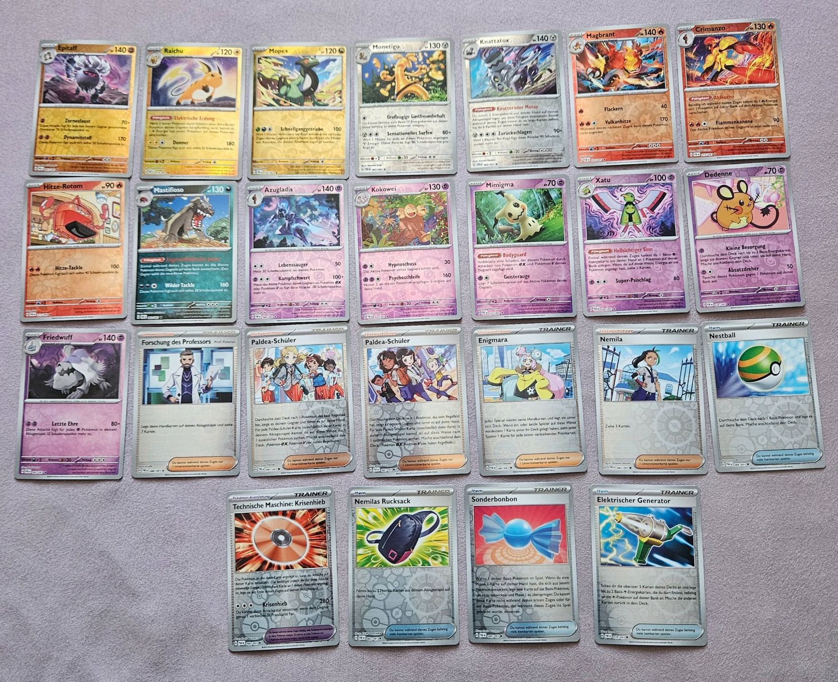 Pokémon Carte collezionabili: Pokémon Sammlung Paldeas Schicksale &Zenit der Könige ca.400 – Nuovo (secondo la descrizione) da Basel venduto da angel0910 4