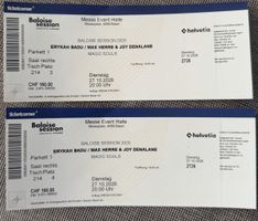 2 Tickets Baloise Session 27.10.26