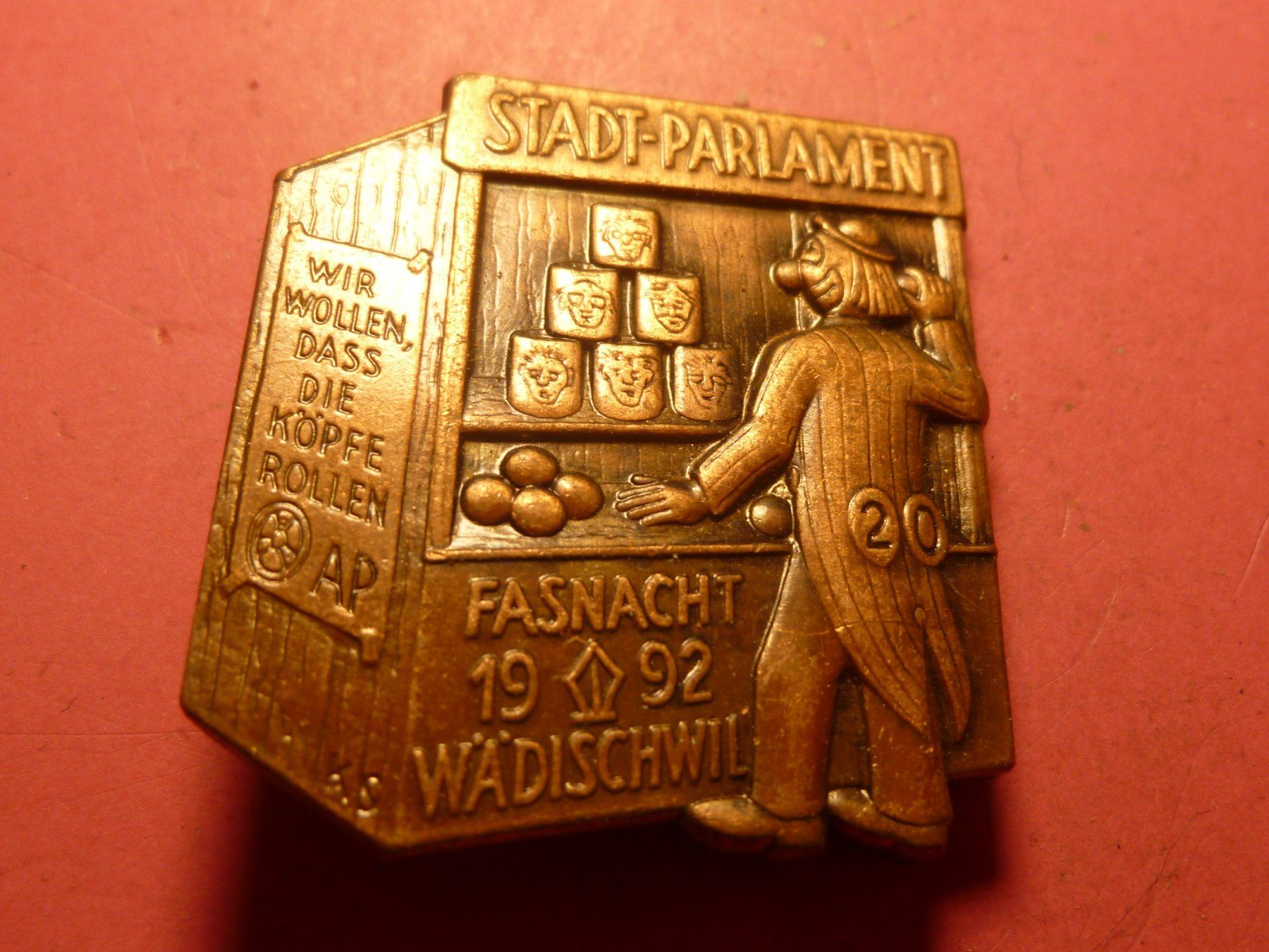 Plaquettes & Badges: WÄDISCHWIL 1992 BRONZE – D'occasion à Ried (Muotathal) par Mandarin02