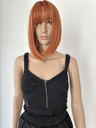 Armani Exchange Black Ribbed Zipper Top - Size S/P - Summer 