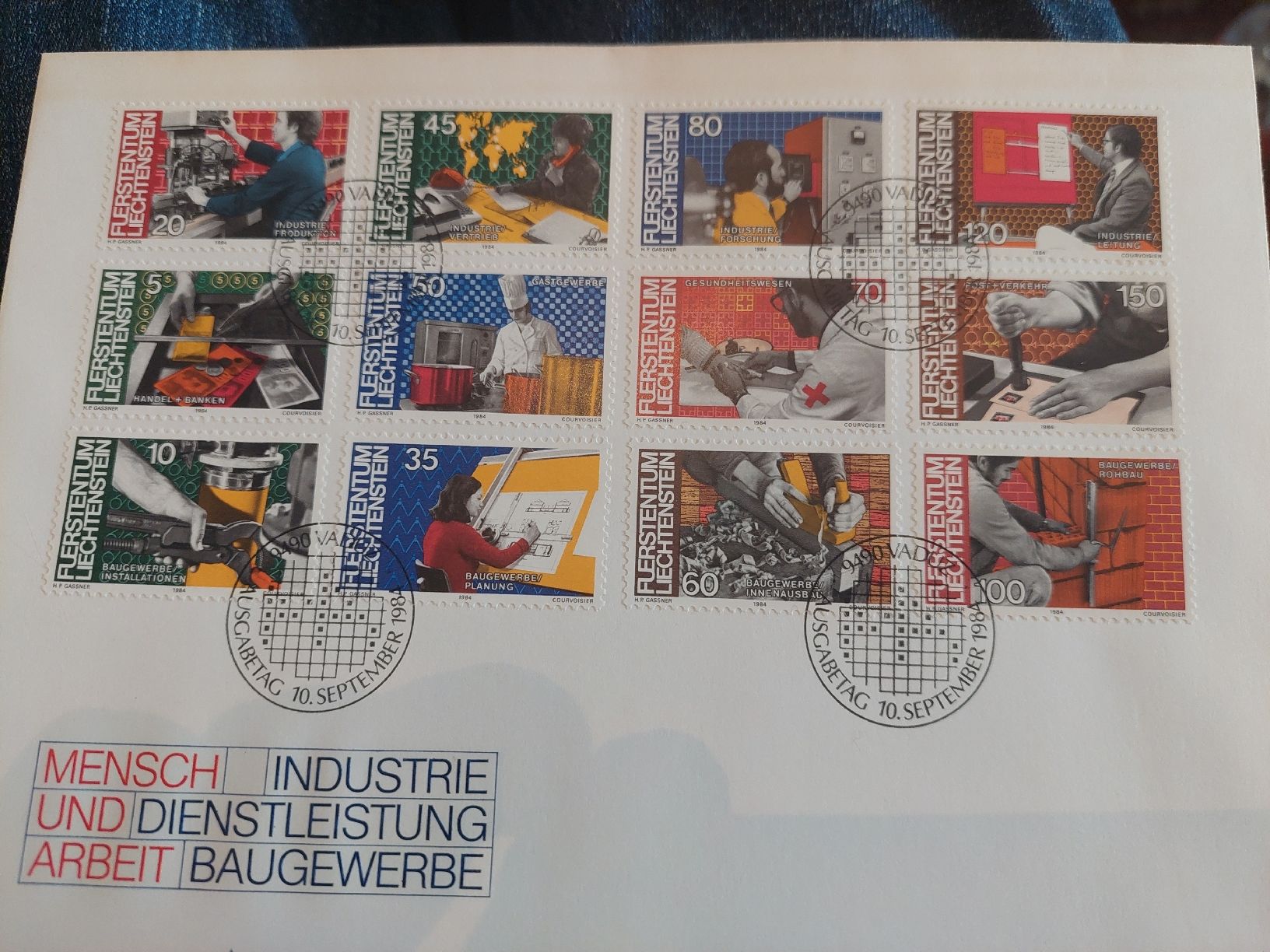 Tous les timbres: Timbres du Liechtenstein  – Neuf (Voir description) à Le Locle par wchs 4