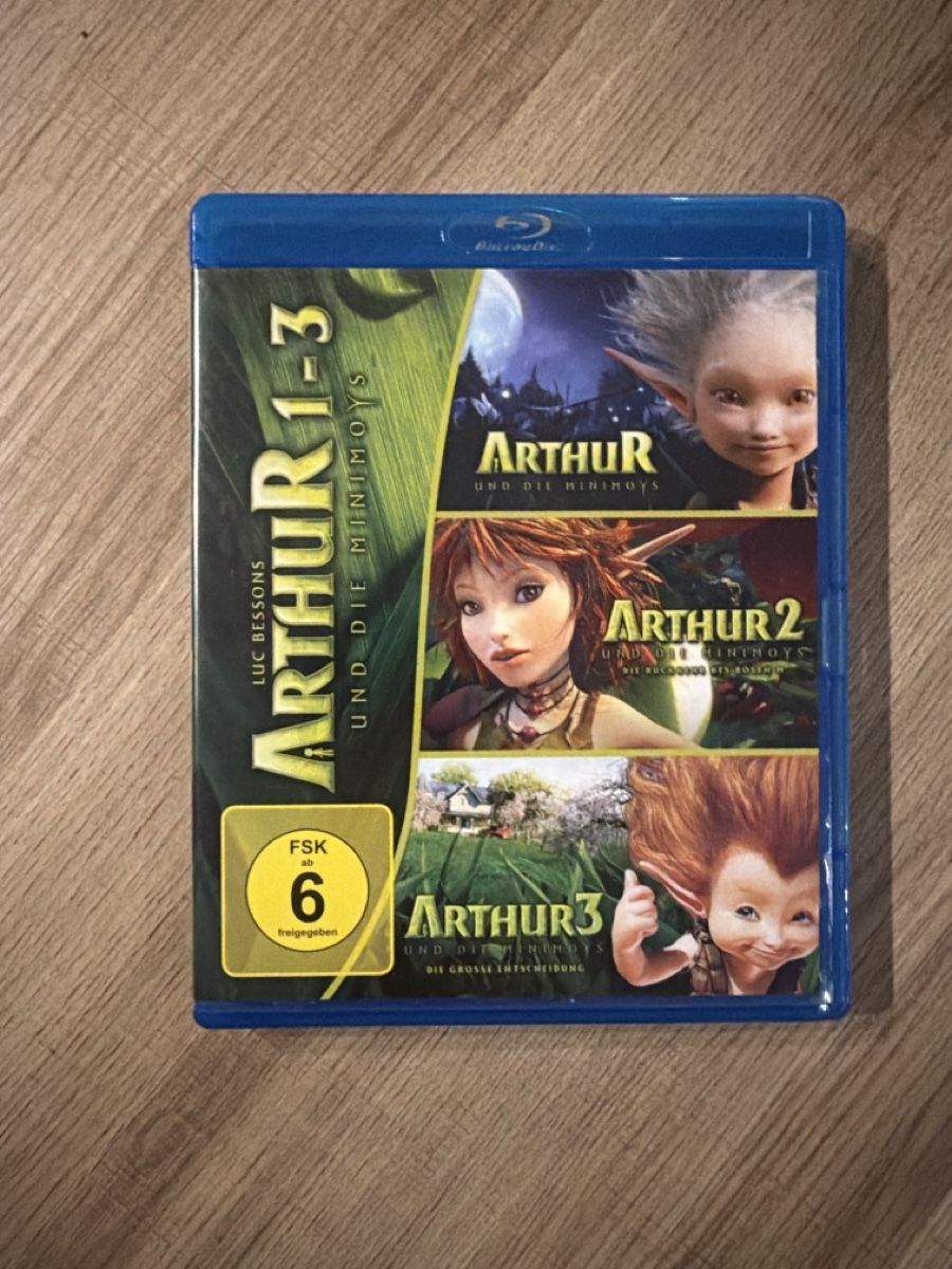 Tutti i DVDs: Arthur 1-3 Collection BluRay – Usato da Hagendorn venduto da masterchieff