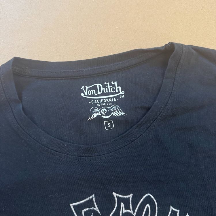 Von Dutch "Heroness" vintage t-shirt (Harley Davidson Edie) 4