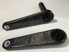 Carbon Crankset 170 DUB 348g Leese elilee