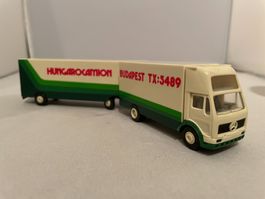 Mercedes Benz Ackermann Frühauf Hungarocamion Herpa 1/87 H0