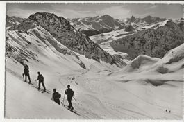 Wintersport,Ski,Weissfluhjoch,Strelapass