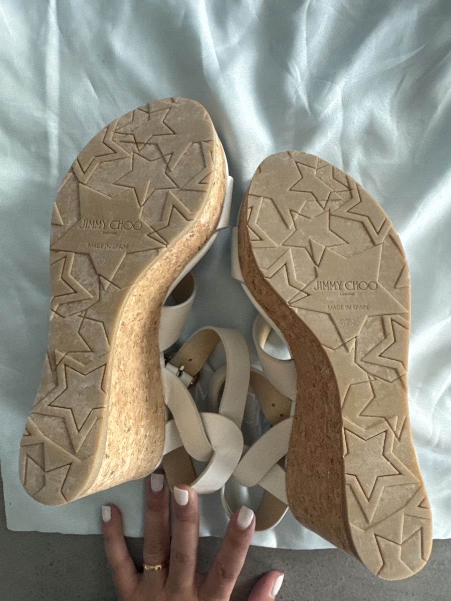Jimmy Choo Scarpe da donna: Wedge Sandals Jimmy Choo, size 37,5 – Usato da Horgen venduto da mar_yy7g 2