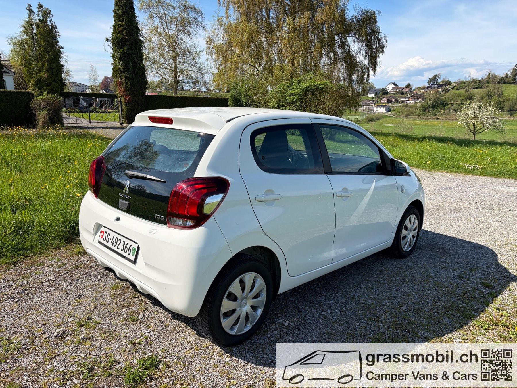 Peugeot Automobili: PEUGEOT 108 e-1.0 VTi Stop&Start Active mit frischer MFK – Usato da Staad SG venduto da grassmobil 2