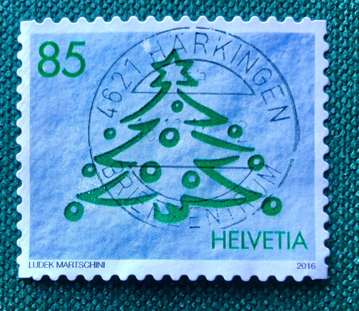 Tutti i francobolli: Nr.1611 Weihnachtsbaum Dauermarken GESTEMPELT 2016    – Usato da Aarau venduto da Billa007