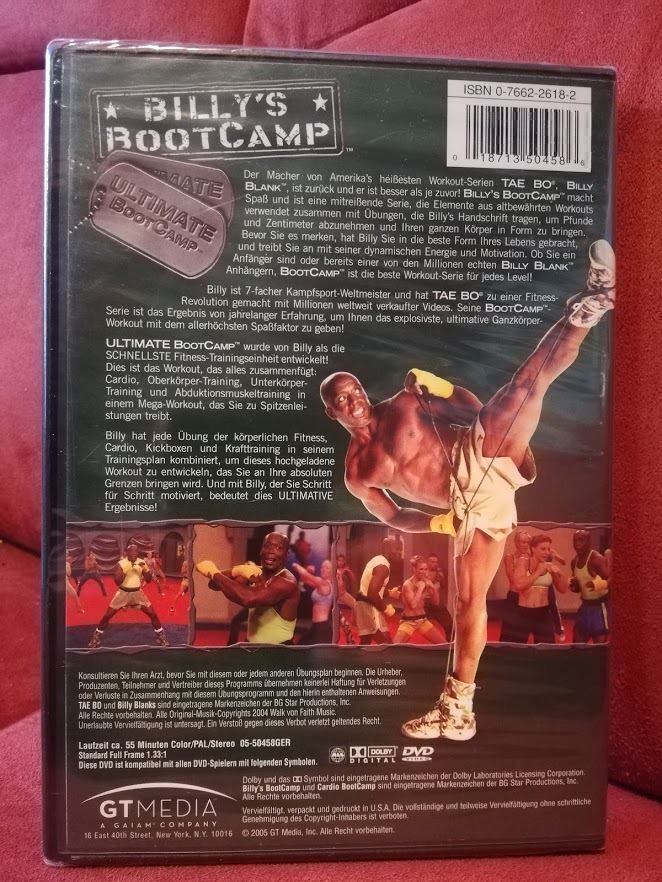 Tutti i DVDs: BILLY'S BOOTCAMP DVD (BRANDNEU & VERSCHWEISST) – Nuovo e nell'imballaggio originale da Zofingen venduto da noise123 1