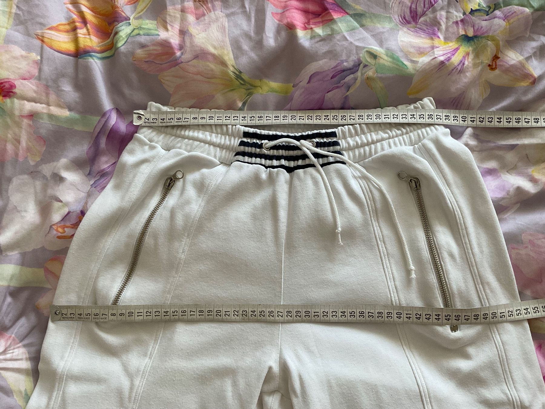Aigner Pantaloni: Étienne Aigner Freizeit Hose Pants Gr 38 weiss – Usato da Urdorf venduto da alda02 4