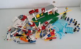 Lego Ersatzteile zu 6396 mit Figuren / kleine Lego Sammlung