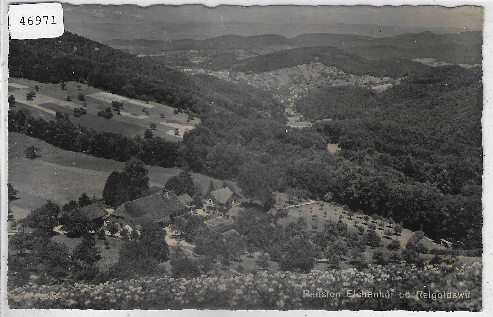 Cartes postales: Reigoldswil - Pension Eichenhof – D'occasion à Ettingen par Kartenplanet