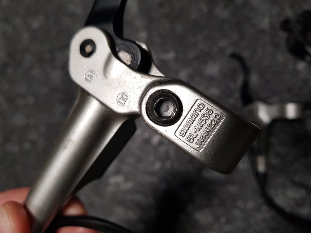 Shimano Pezzi di ricambio: Nr.19 Shimano Deore BL-M535-BR Hydraulik Scheibenbremssystem – Usato da Bern venduto da Occasions2025 1