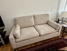 Schönes Sofa in Beige/Sand  Top-Zustand